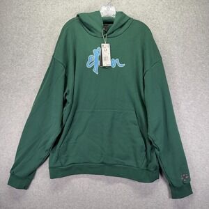 Adidas Basketball Hoodie Mens LT Dark Green Trae Winterized Eleven Pullover